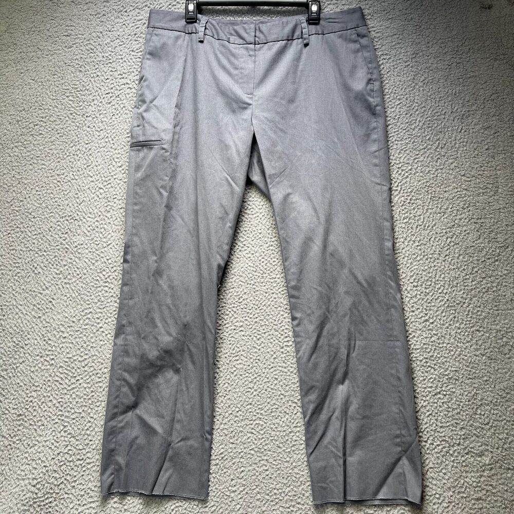 Kimmie Pants Womens Size 18 Gray Straight Leg
